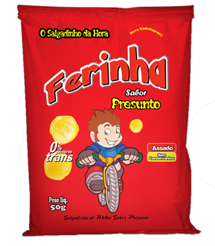 50g - Ferinha Sabor Presunto